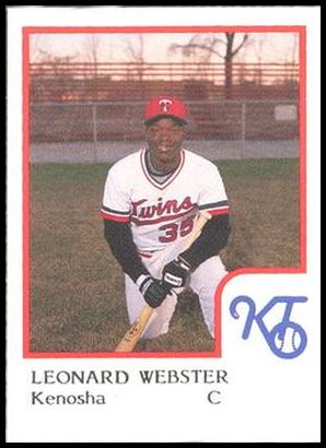 25 Lenny Webster
